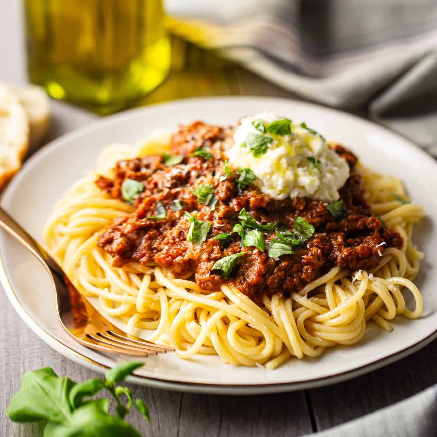 Spaghetti bolognese