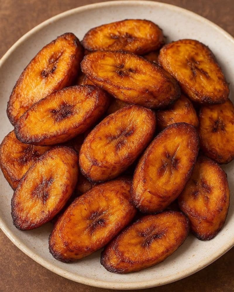 Fried Plantain (Dodo) as extras