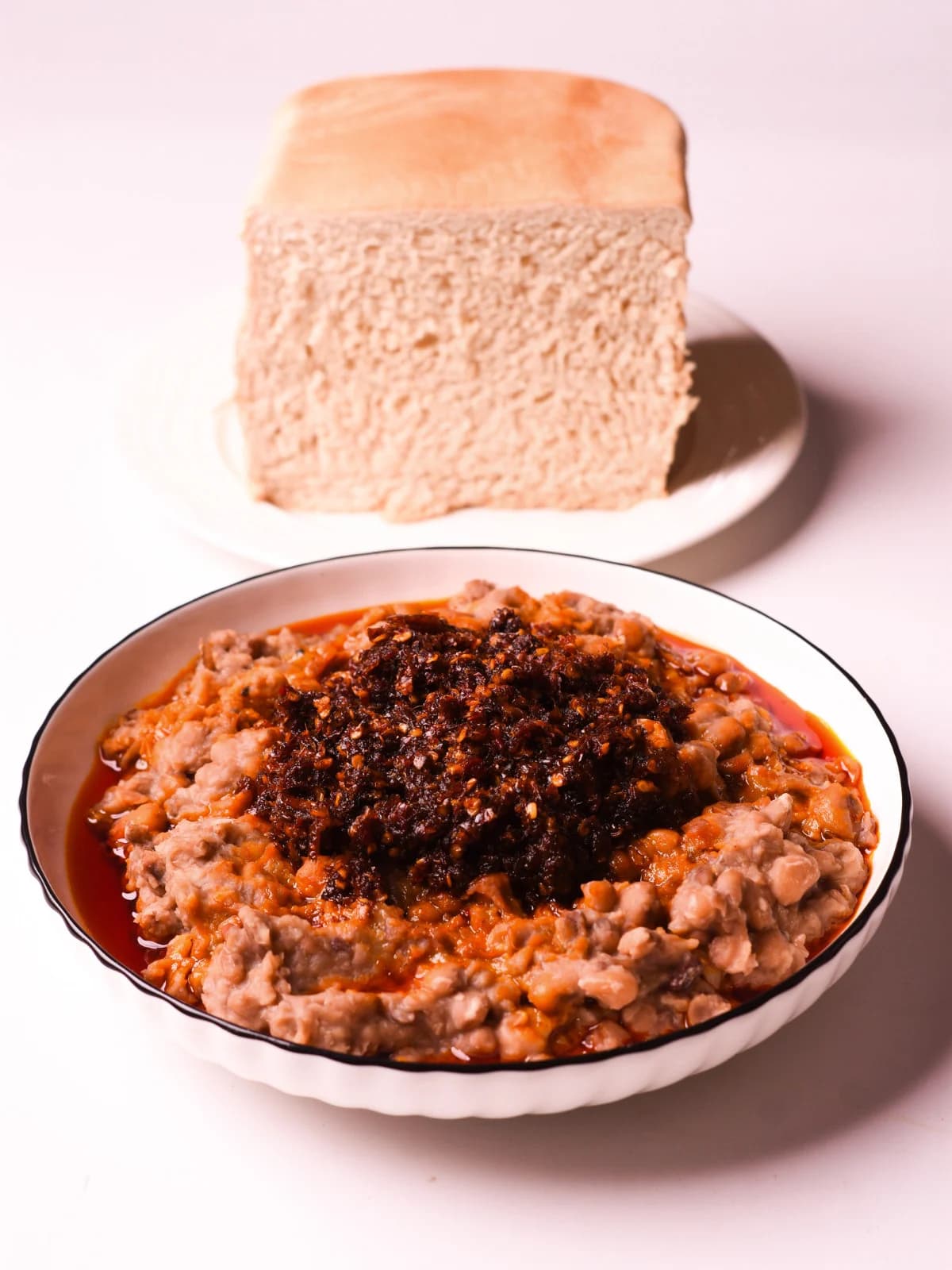  Ewa Agoyin with Agege Bread 
