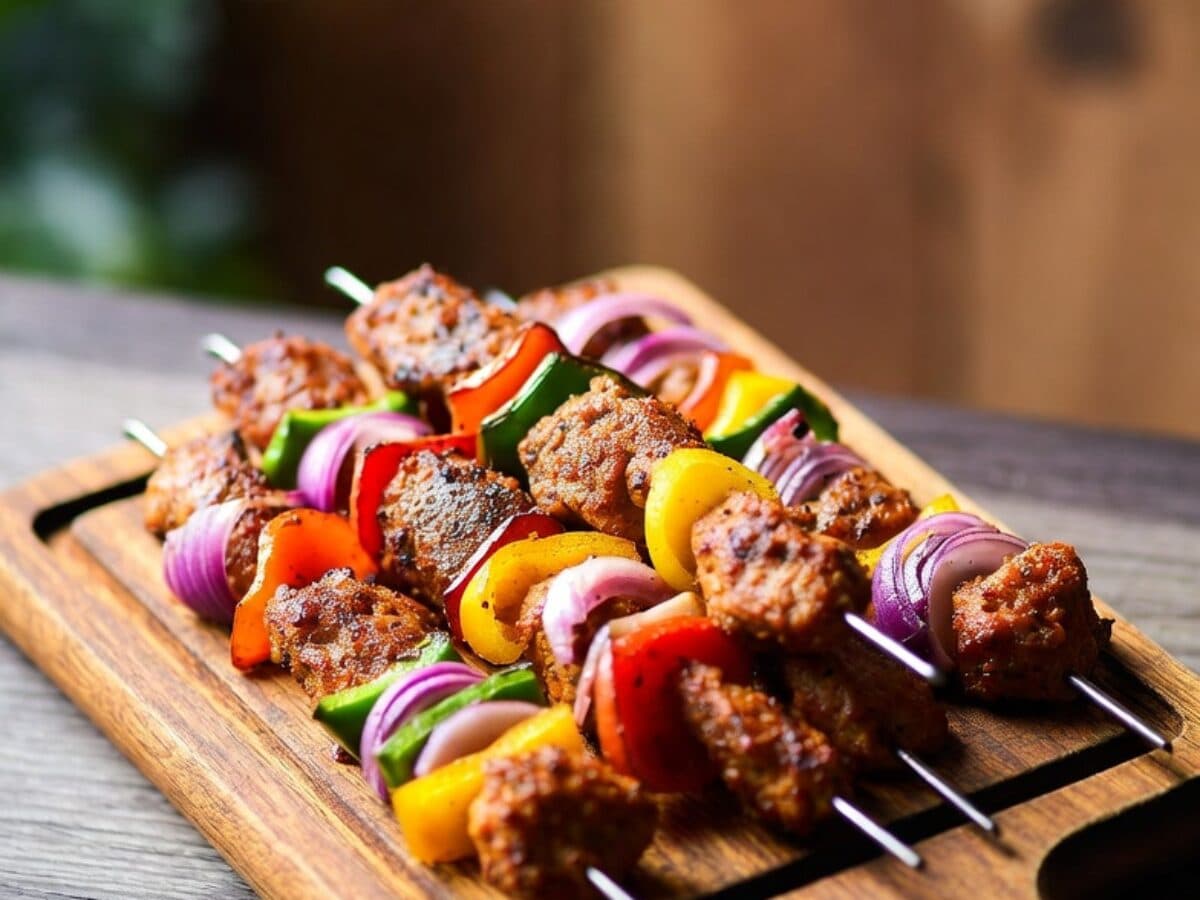 Four pieces Stick Meat (Asun Skewers)