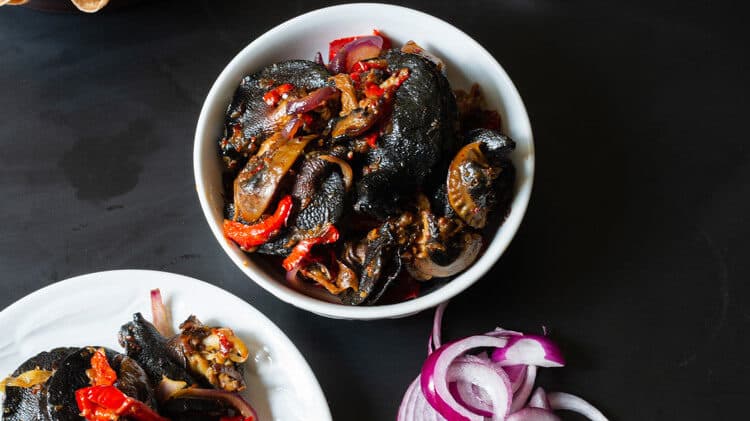 Two jumbo Peppered Snails 